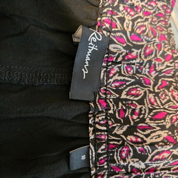 Reitmans Signature floral skirt. Just below the knee A-line skirt. Size 10 NEW - Picture 5 of 5